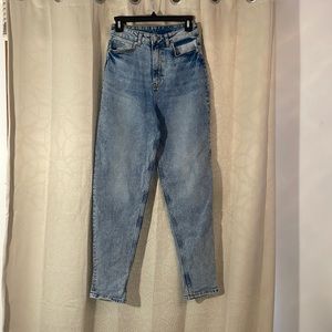 Divided H&M High Rise Mom Jeans